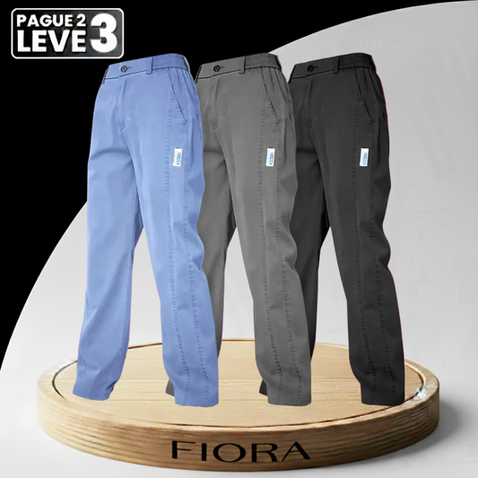Pack 3 Pantalones Aurora Seda Fría — Azul/Gris/Negro — Modazzy
