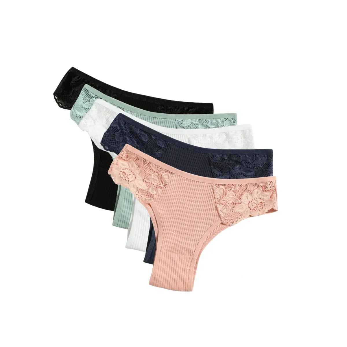 Kit 5 Calcinhas Comfort Belt® Originais - 100% Algodão — Dama Lirys