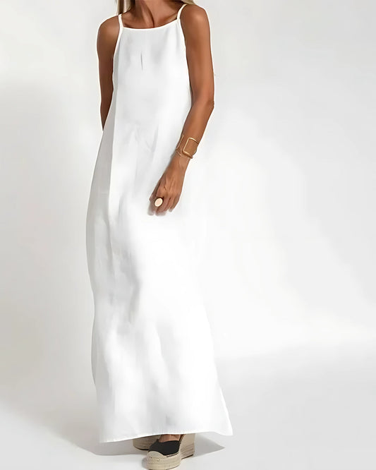 Vestido Stella Lino Premium — Ultra Fresco — Imagen 1 — Modazzy México