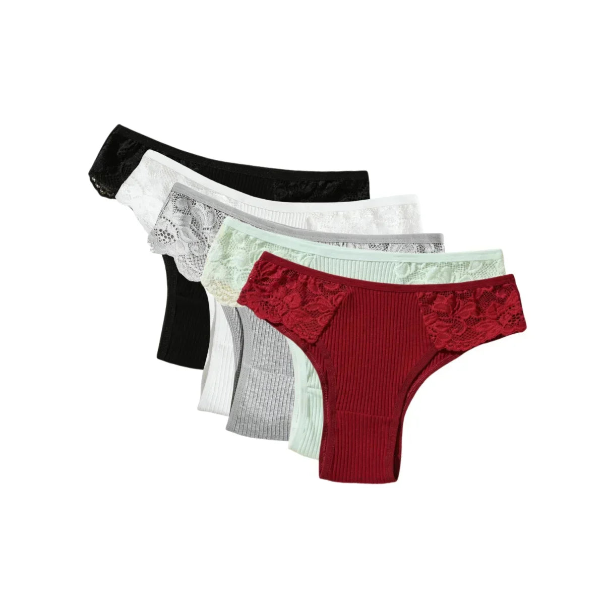 Kit 5 Calcinhas Comfort Belt® Originais - 100% Algodão — Dama Lirys