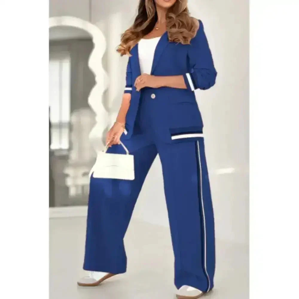 Conjunto Casaquinho e Calça Luiza — Dama Lirys
