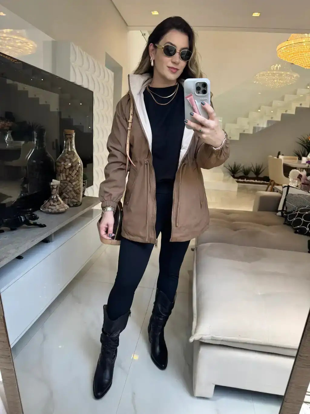 Parka Dupla Face — Dama Lirys