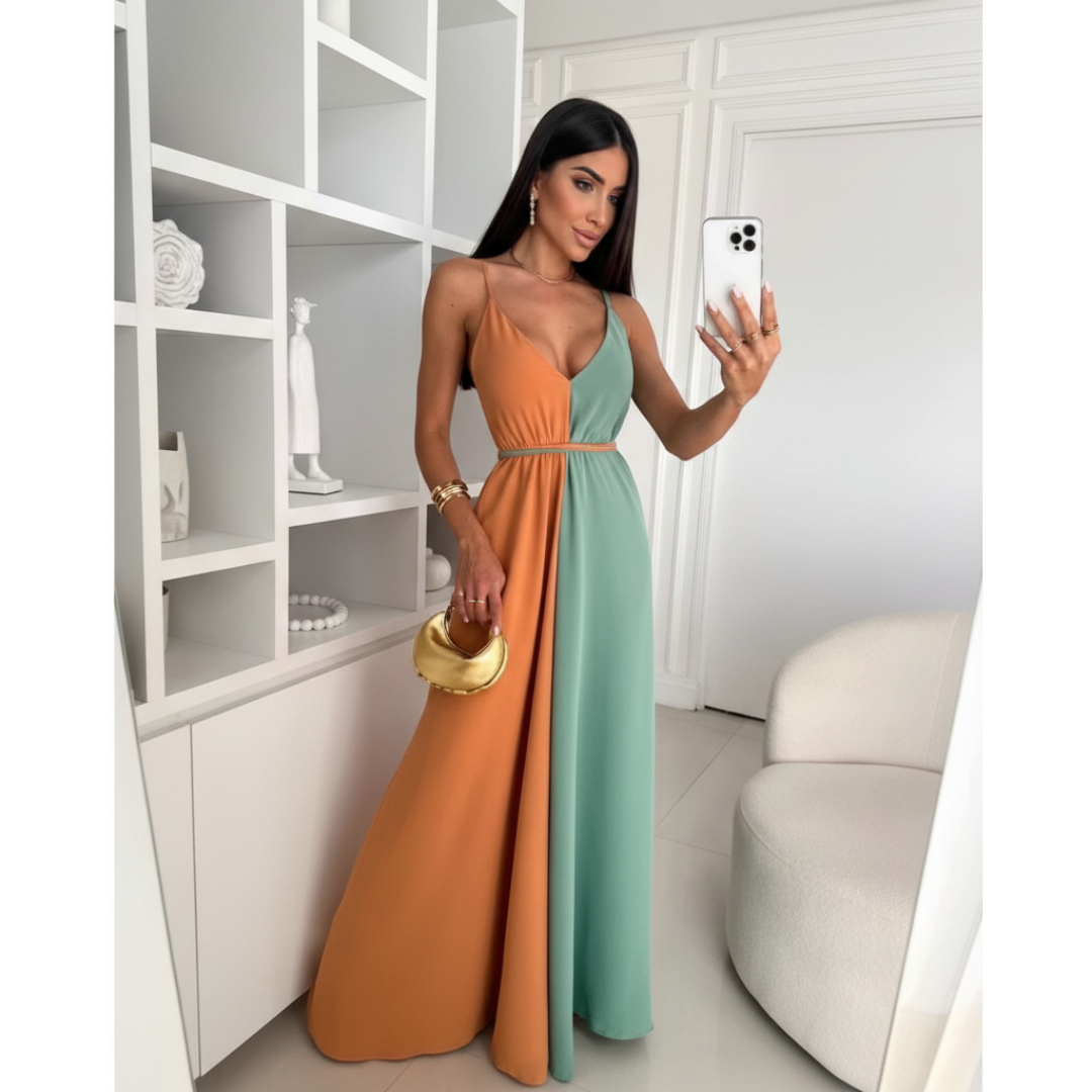 Vestido Longo Éter Tule — Dama Lirys