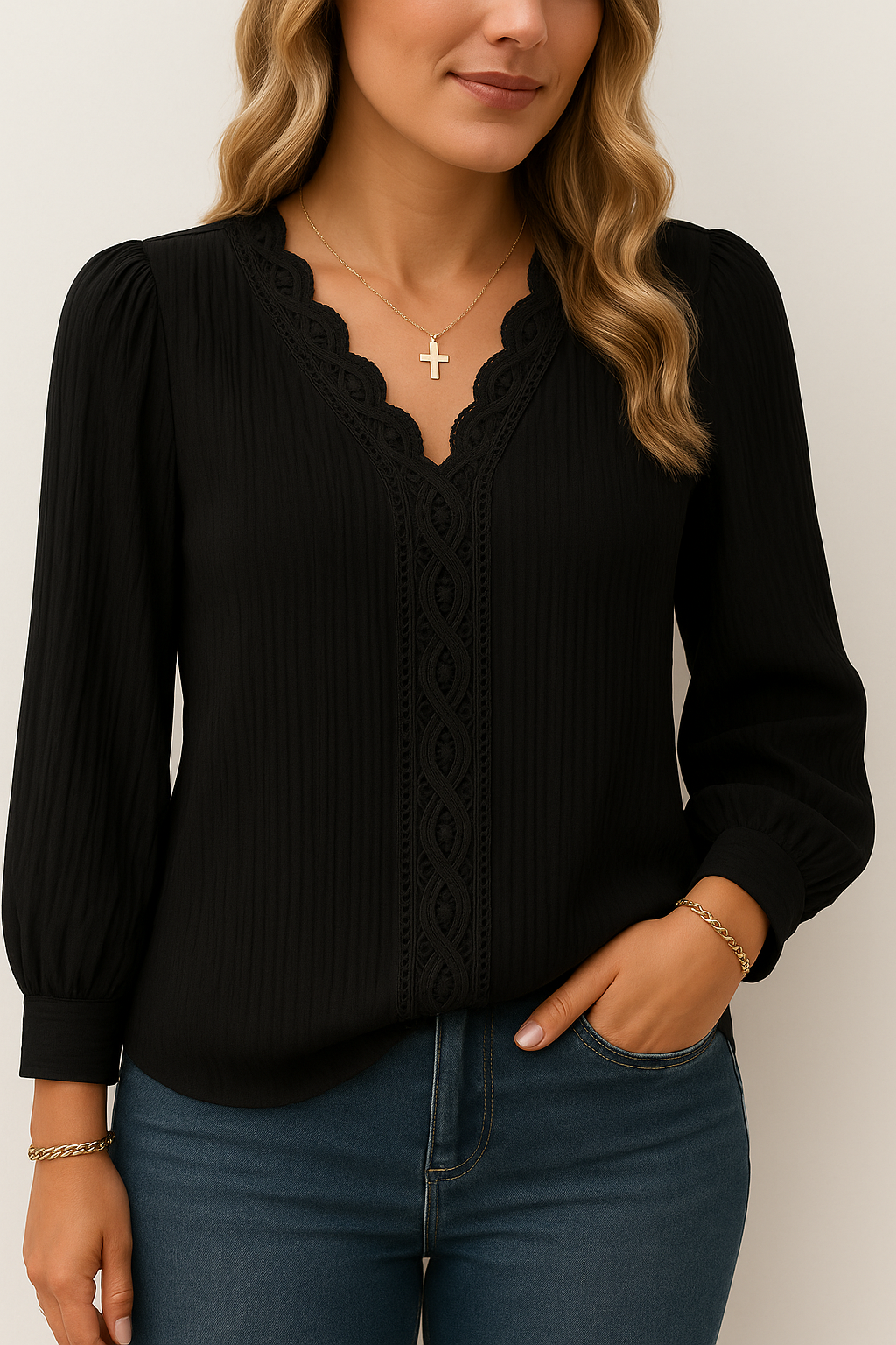 Blusa Feminina Elegance — Dama Lirys
