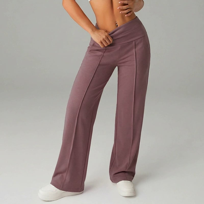 Pantalón casual Morado