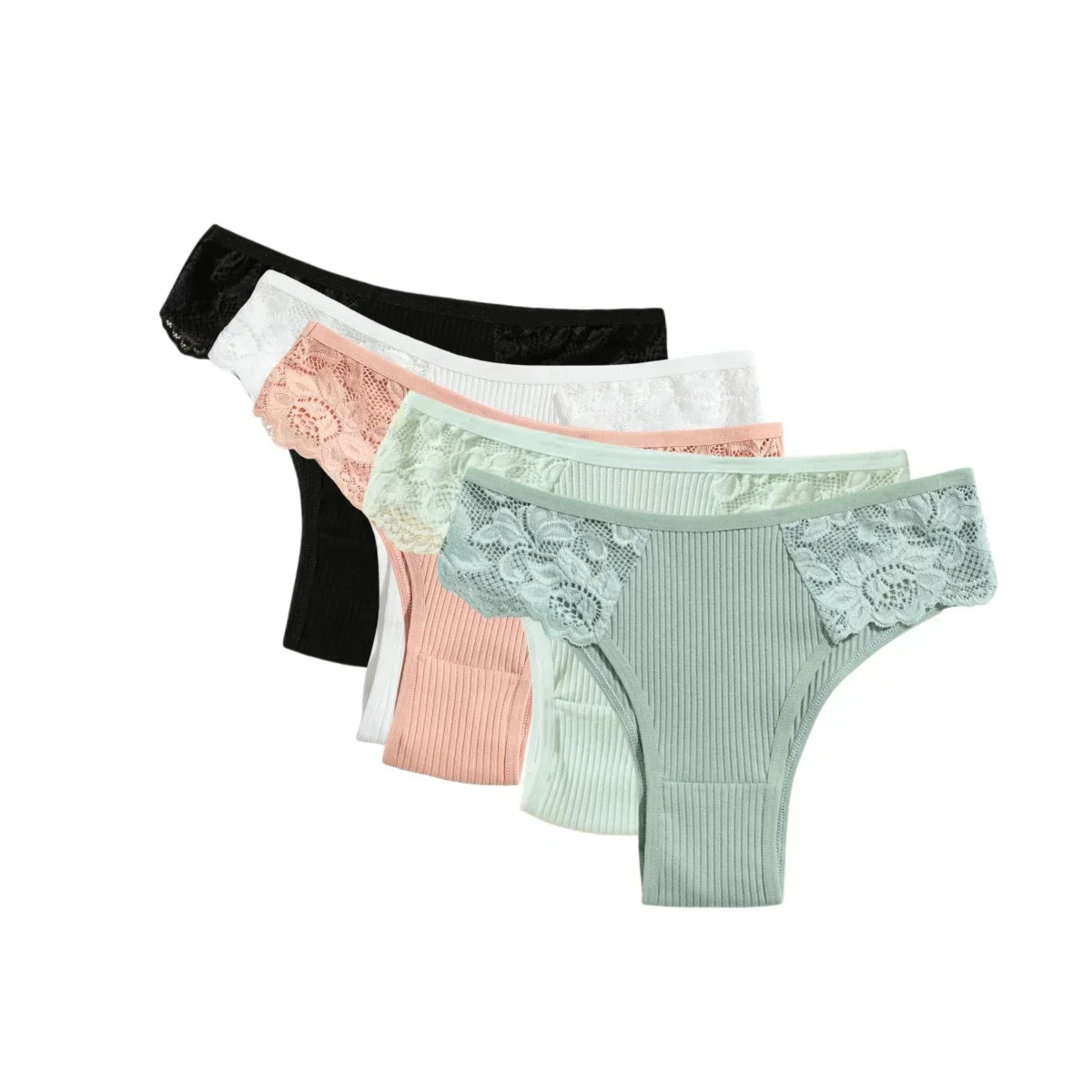 Kit 5 Calcinhas Comfort Belt® Originais - 100% Algodão — Dama Lirys