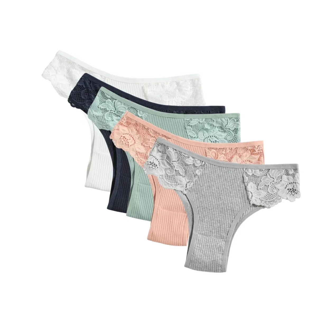 Kit 5 Calcinhas Comfort Belt® Originais - 100% Algodão — Dama Lirys
