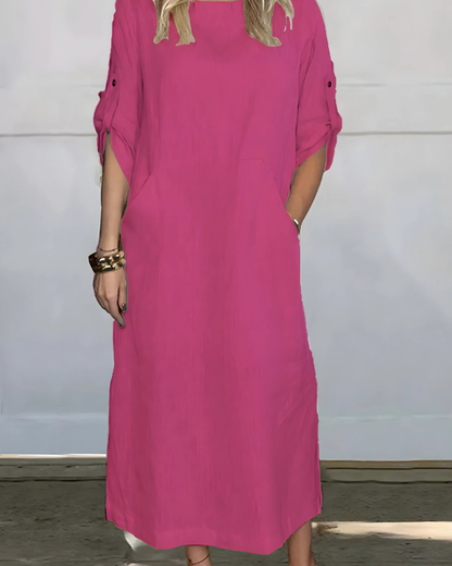 Vestido Casual Susan Lino — Lleva 2 Paga 1 — Imagen 4 — Modazzy México