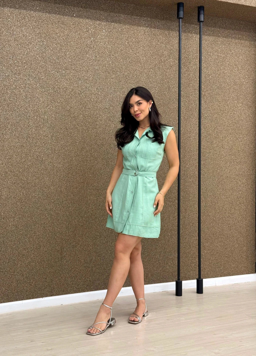 Vestido Sarja — Dama Lirys
