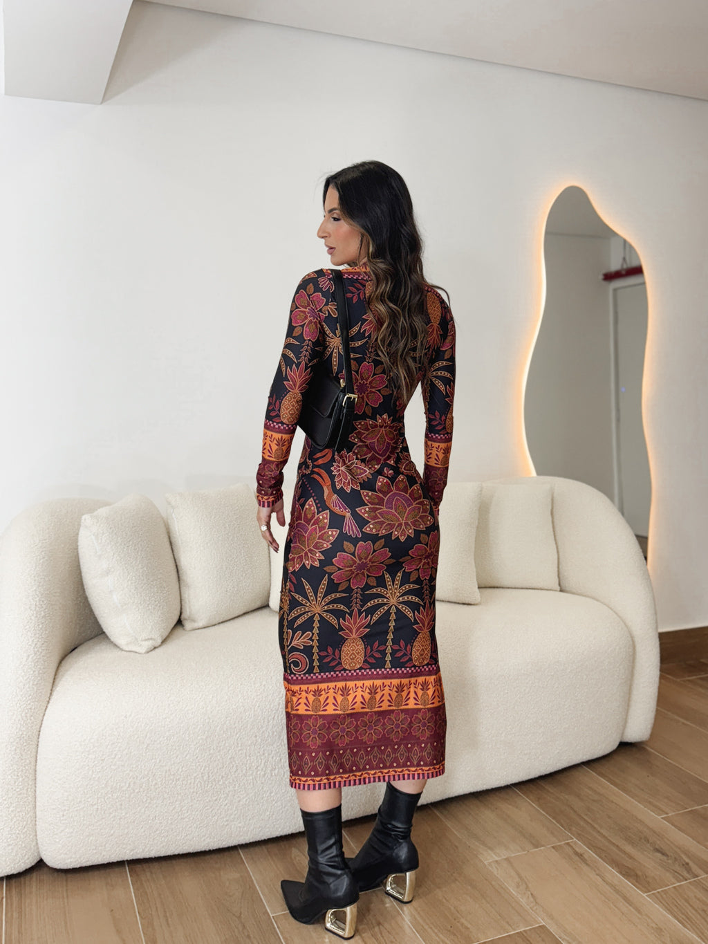 Vestido Midi Roma — Dama Lirys